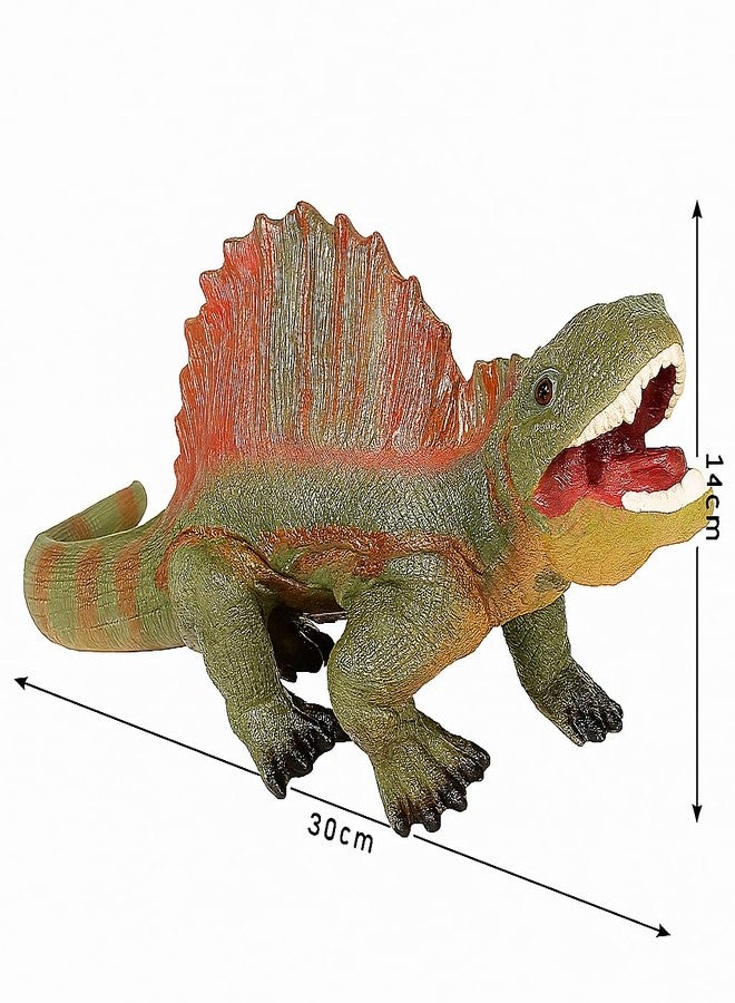 DTR Creation Spinosaurus Dinosaur Toy - 32cm Large Realistic Soft Plastic Dinosaur Figure for Kids | Educational Prehistoric Animal Model | Birthday Gift for Boys & Girls - Image 3